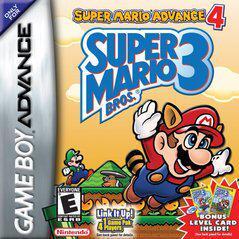 Nintendo Game Boy Advance (GBA) Super Mario Advance 4 Super Mario Bros 3 [Loose Game/System/Item]