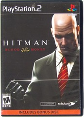Sony Playstation 2 (PS2) Hitman Blood Money (Not for resale/No bonus disc) [In Box/Missing Inserts]