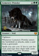 Cemetery Prowler - Foil - Prerelease Promo