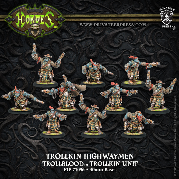 PIP71096 HRD Trolls Trollkin Highwaymen Box