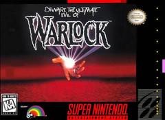 Nintendo SNES Warlock [Loose Game/System/Item]