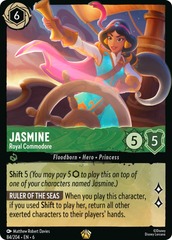 Jasmine - Royal Commodore - 84/204 - Legendary - Cold Foil