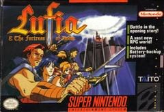 Nintendo SNES Lufia & The Fortress of Doom [In Box/Case Missing Inserts]