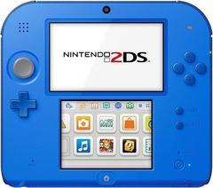 Nintendo 2DS Console w/Charger & Carrying Case [Loose Game/System/Item]