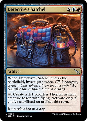 Detectives Satchel