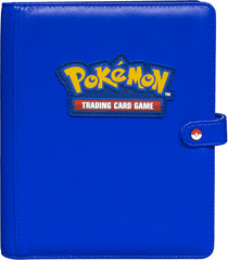 Ultra Pro 4-Pocket Premium Snap Binder Pokemon Blue (UP16375)