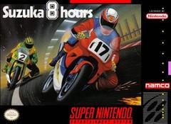 Nintendo SNES Suzuka 8 hours (Damaged Manual) [In Box/Case Complete]