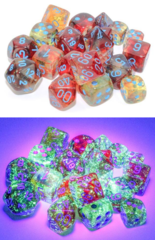 CHX27959 36d6 Nebula Primary w/Blue Dice Set