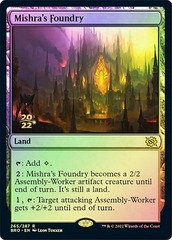 Mishra's Foundry - Foil - Prerelease Promo