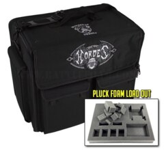 BF-PPBHB-PF Privateer Press Hordes Bag Pluck Foam Load Out Black