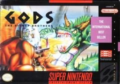 Nintendo SNES Gods [Loose Game/System/Item]