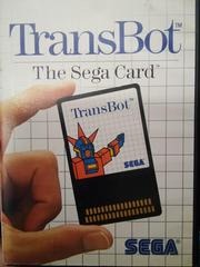 Sega Master System Card TransBot [In Box/Case Complete]