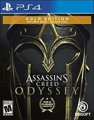 Sony Playstation 4 (PS4) Assassin's Creed Odyssey Gold Edition (no plastic slip) [In Box/Case Missing Inserts]