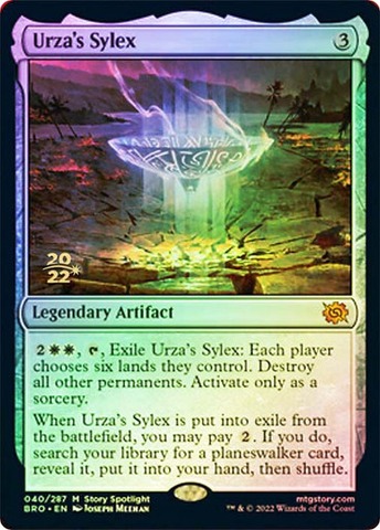 Urzas Sylex - Foil - Prerelease Promo