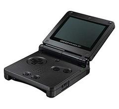 Nintendo Game Boy Advance SP Cobalt Black w/Replacement Battery & Charging Cable [Loose Game/System/Item]