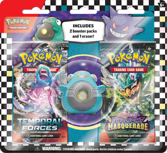 Pokemon Back To School Bellibolt Eraser with Temporal Forces & Twilight Masquerade Booster Packs