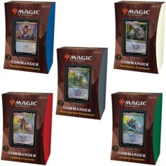 Strixhaven Commander Decks Set of 5