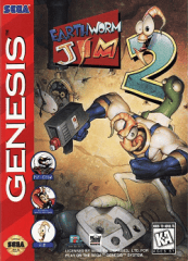 Sega Genesis Earthworm Jim 2 [Loose Game/System/Item]
