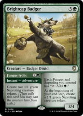 Brightcap Badger // Fungus Frolic