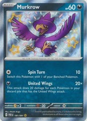 Murkrow - 181/091 - S&V Paldean Fates Shiny Rare