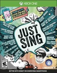 Microsoft Xbox One (XB1) Just Sing [In Box/Case Missing Inserts]