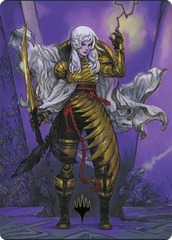 The Wandering Emperor (49/81) Art Card - Gold-Stamped Planeswalker Symbol