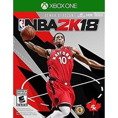 Microsoft Xbox One (Canadian Cover) NBA 2K18 [In Box/Case Complete]