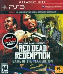 Sony Playstation 3 (PS3) Red Dead Redemption Game of the Year Edition Greatest Hits [In box/case Complete]