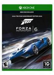 Microsoft Xbox One (XB1) Forza Motorsport 6 Ten Year Anniversary Edition (Codes Redeemed) [In Box/Case Complete]