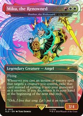 Miku, the Renowned - Feather the Redeemed - Foil