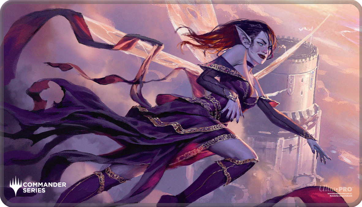 Ultra Pro Playmat Commander Series Stitched Alela (UP38464)