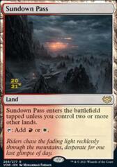 Sundown Pass - Foil - Prerelease Promo