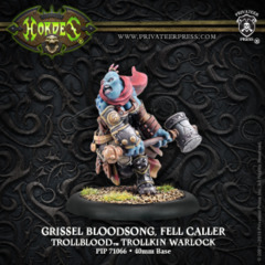 PIP71066 HRD Trolls Grissel Bloodsong, Fell Caller Resculpt Blister