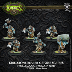 PIP71091 HRD Trolls Krielstone Bearer & Stone Scribes Box