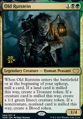 Old Rutstein - Foil - Prerelease Promo