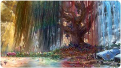 Ultra Pro Playmat Bloomburrow Three Tree City (Four Seasons) AR Enhanced (UP38554)