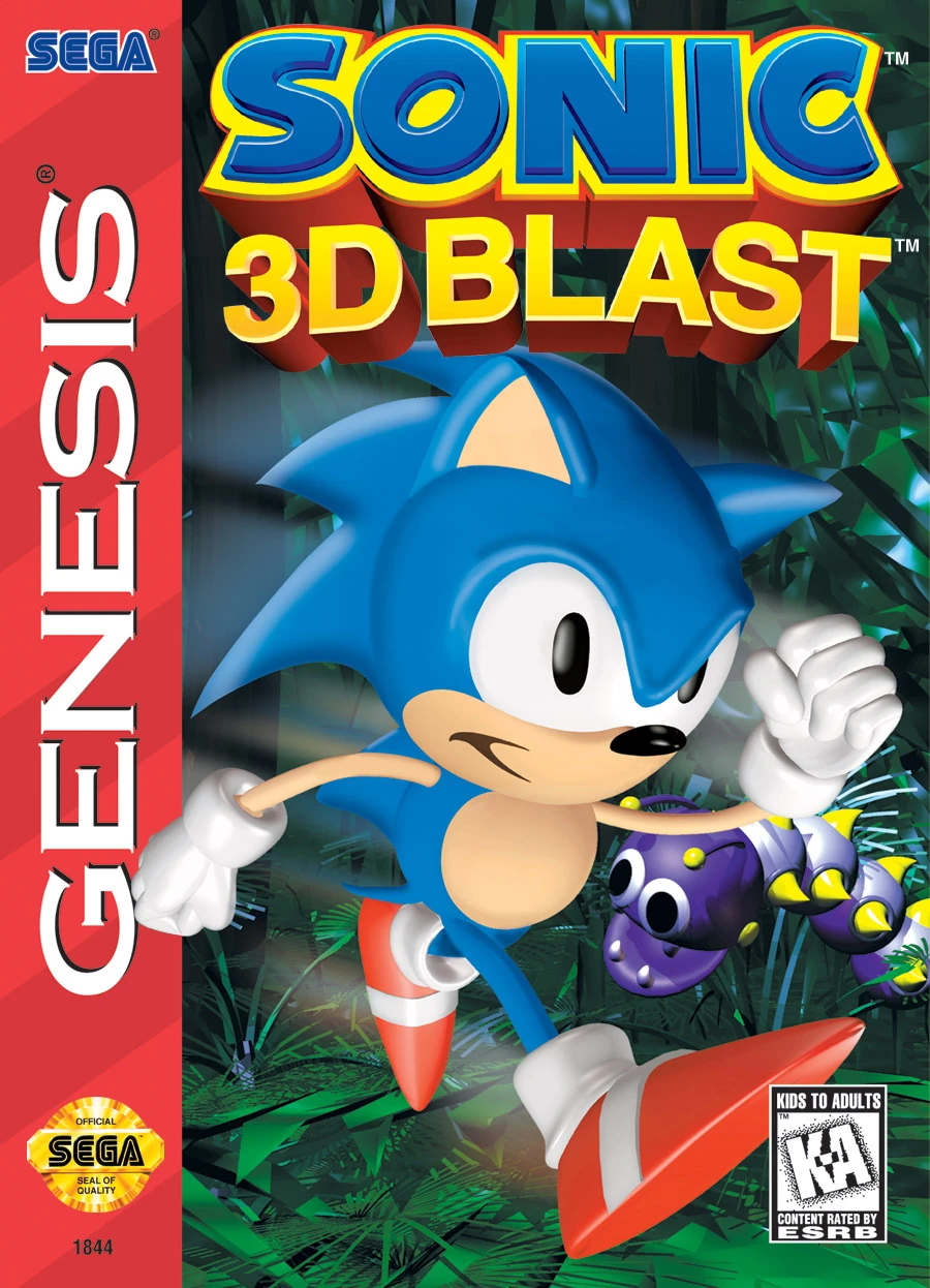 Sega Genesis Sonic 3D Blast [Loose Game/System/Item]