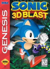 Sega Genesis Sonic 3D Blast [Loose Game/System/Item]