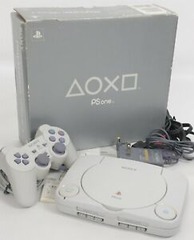 Sony Playstation (PS1) PSOne Slim Console (In Box, 1 Controller, 1 MB Mem Card, AV & Power Cable)