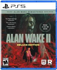 Sony Playstation 5 (PS5) Alan Wake II Deluxe Edition (Codes Untested) [In Box/Case Complete]