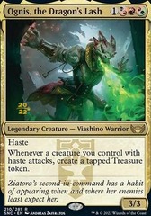 Ognis, the Dragon's Lash - Foil - Prerelease Promo