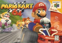 Nintendo 64 (N64) Mario Kart 64 (Some Lable Damage) [Loose Game/System/Item]