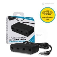 Hyperkin 4-Port Controller Adapter for GameCube to Switch/Wii U/PC/Mac