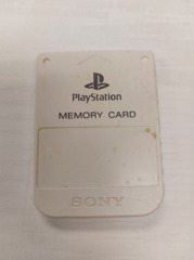 Sony Playstation (PS1) 1MB Memory Card White [Loose Game/System/Item]