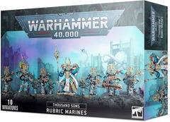 Warhammer 40k Thousand Sons Rubric Marines