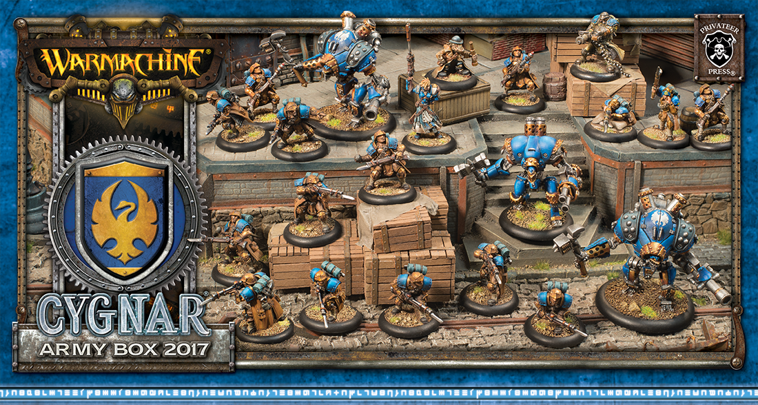 PIP31902 WRM Cygnar Army Box 2017