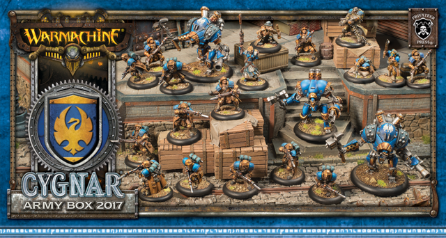 PIP31902 WRM Cygnar Army Box 2017
