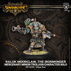 PIP41105 WRM Merc Raluk Moorclaw, the Ironmonger Blister