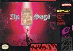 Nintendo SNES The 7th Saga [Loose Game/System/Item]