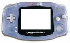 Nintendo Game Boy Advance (GBA) System Glacier w/Replacement Battery Cover [Loose Game/System/Item]